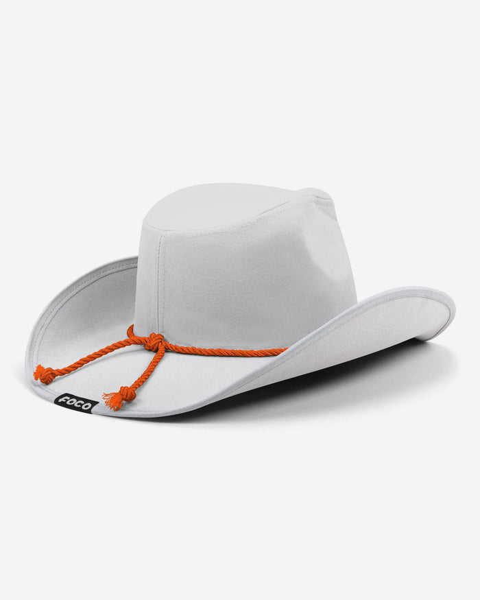 Miami Dolphins White Rhinestone Logo Cowboy Hat FOCO - FOCO.com