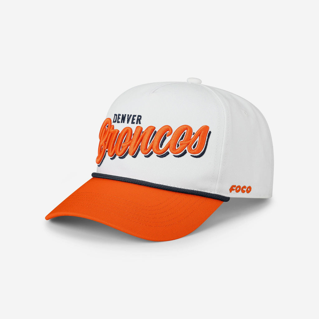 Denver Broncos Monty Script Marquee RF Cap FOCO