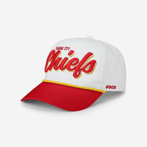 Kansas City Chiefs Monty Script Marquee RF Cap FOCO display picture 1