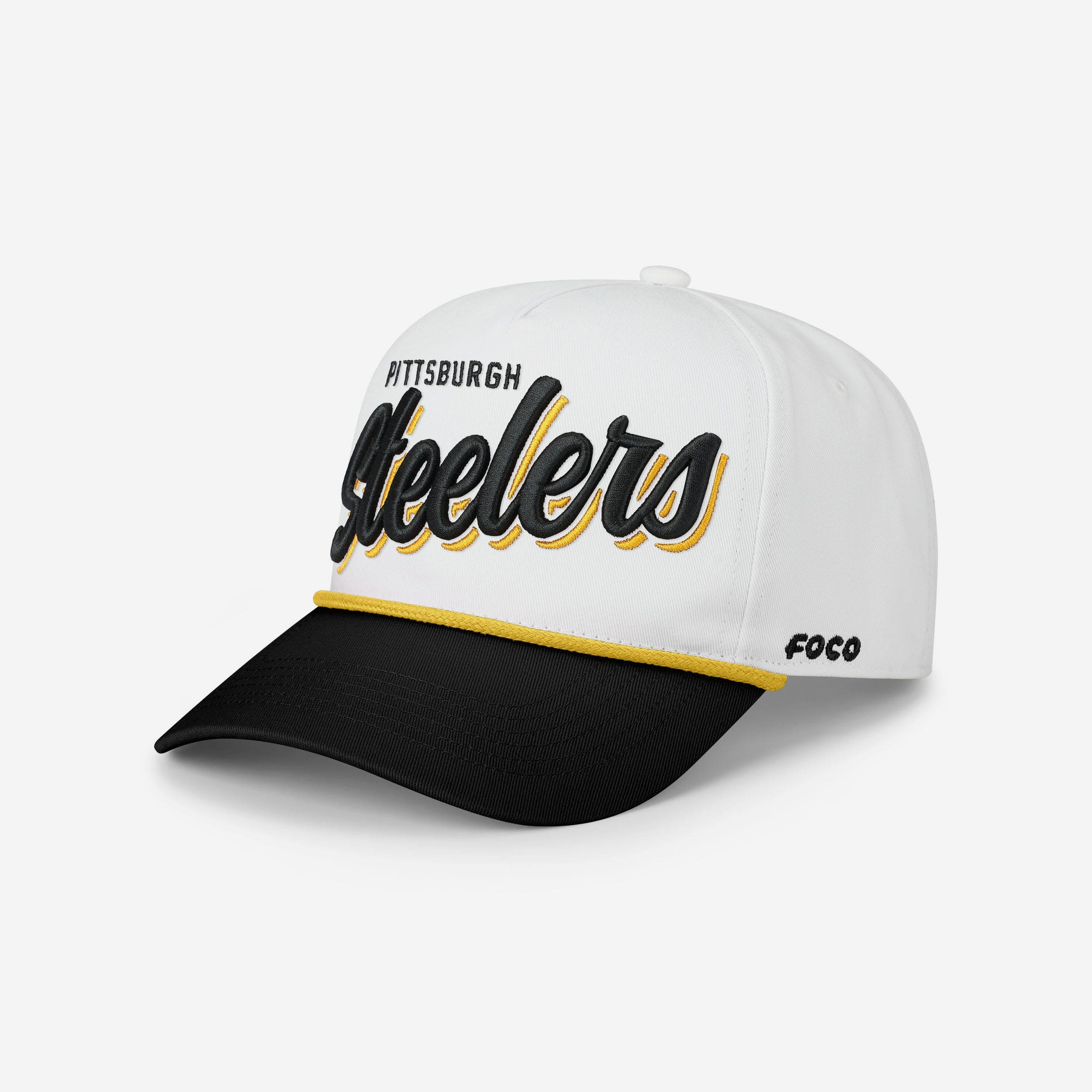 Pittsburgh Steelers Monty Script Marquee RF Cap FOCO