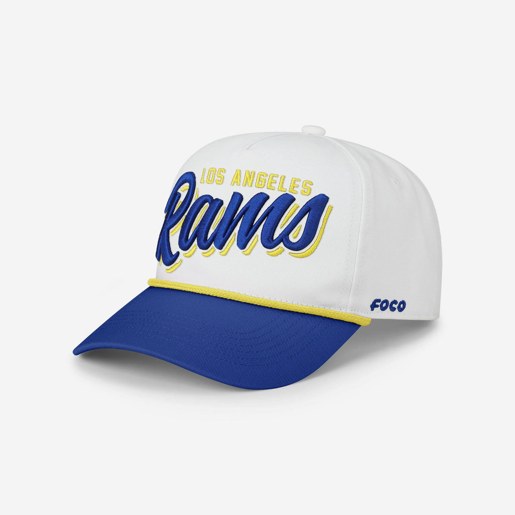 Los Angeles Rams Monty Script Marquee RF Cap FOCO