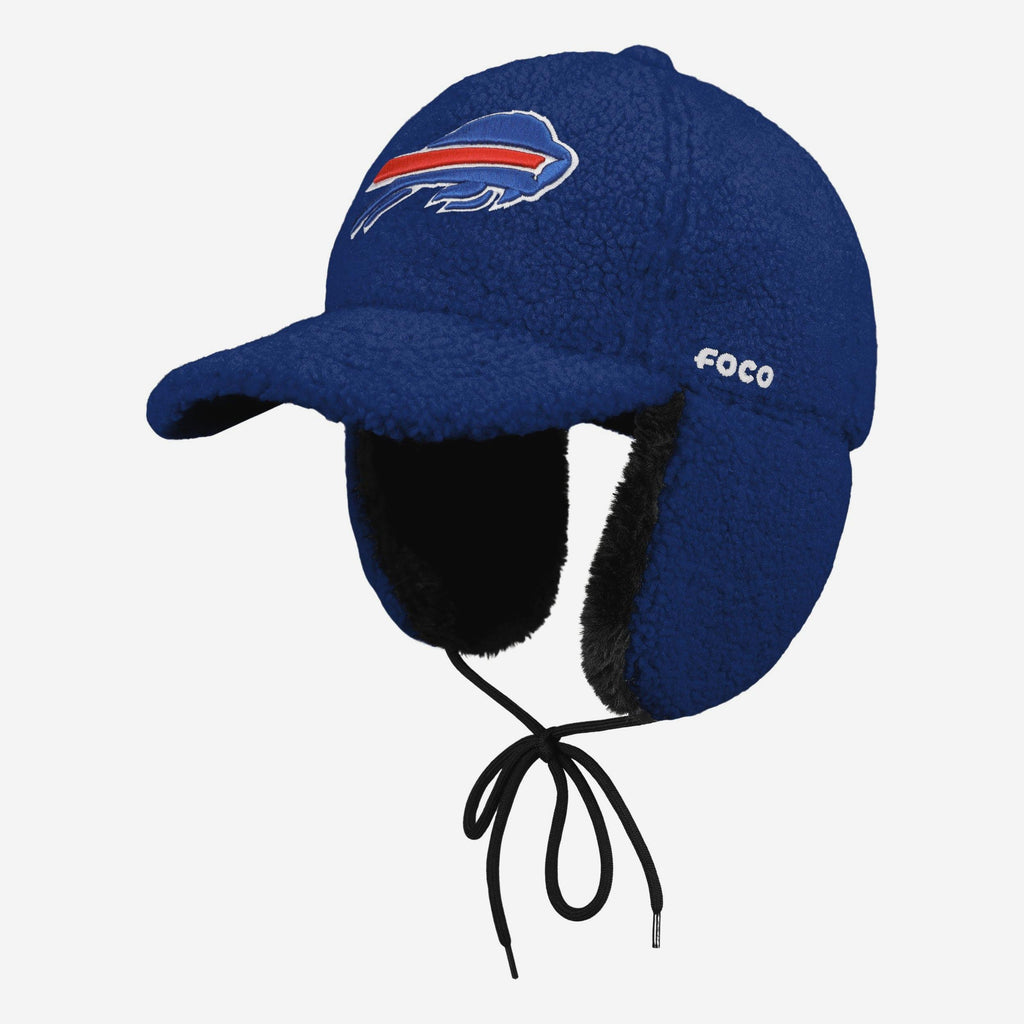 Buffalo Bills Sherpa Trapper Cap FOCO - FOCO.com
