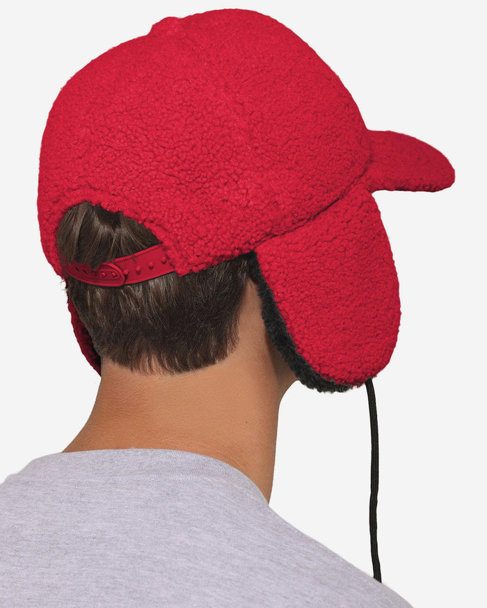 Kansas City Chiefs Sherpa Trapper Cap FOCO - FOCO.com