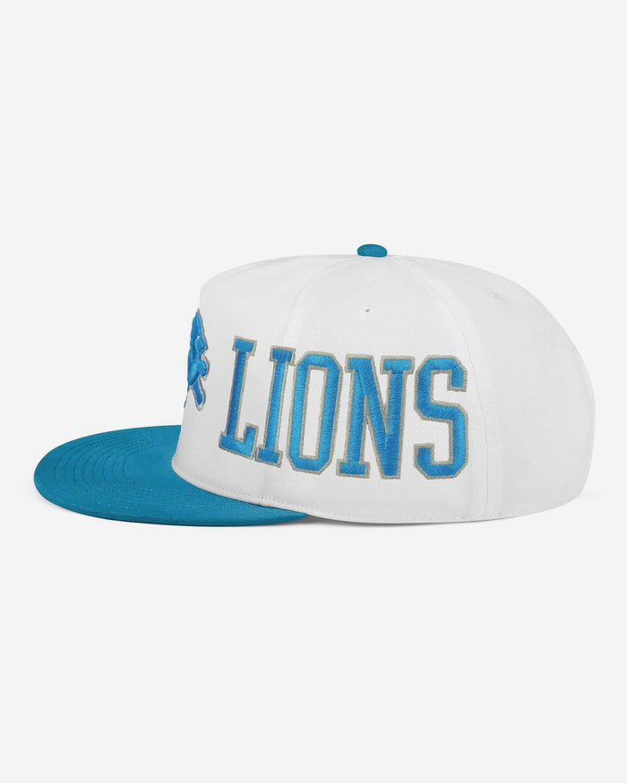 Detroit Lions Strong Side Wrap Marquee RF Cap FOCO - FOCO.com