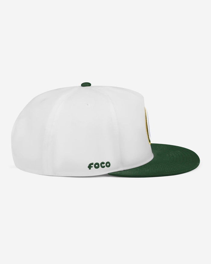 Green Bay Packers Strong Side Wrap Marquee RF Cap FOCO - FOCO.com