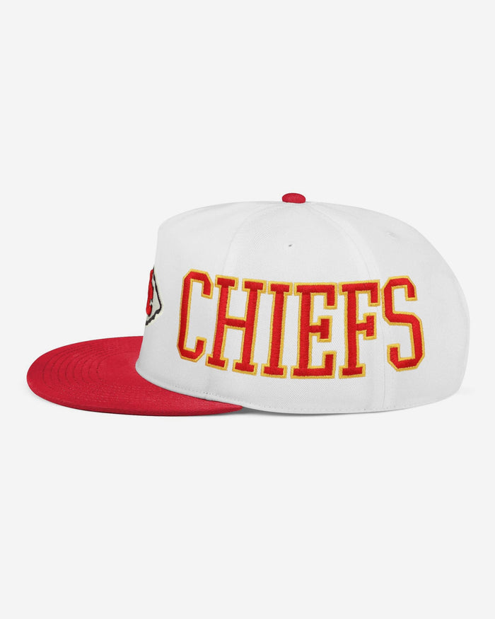 Kansas City Chiefs Strong Side Wrap Marquee RF Cap FOCO - FOCO.com