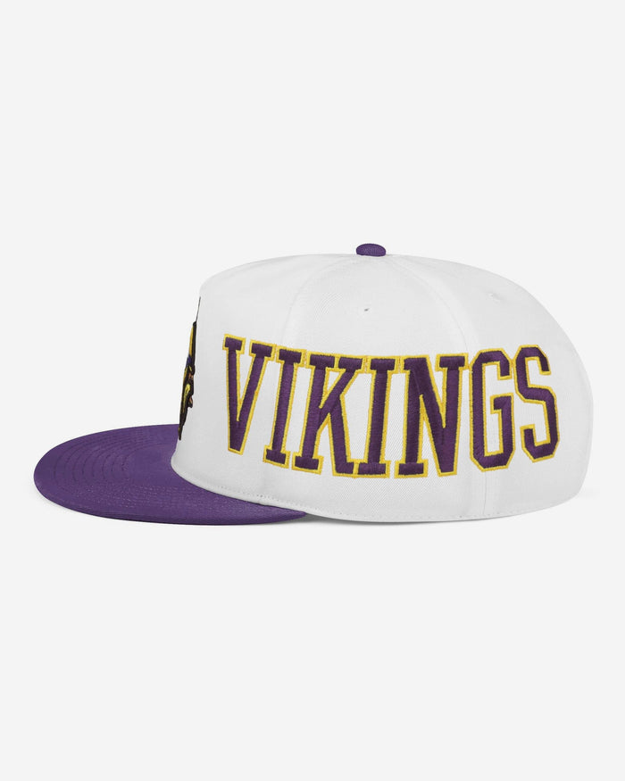 Minnesota Vikings Strong Side Wrap Marquee RF Cap FOCO - FOCO.com