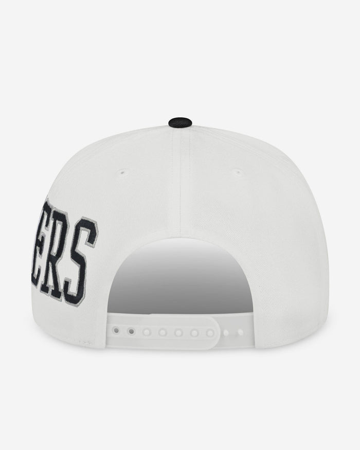 Las Vegas Raiders Strong Side Wrap Marquee RF Cap FOCO - FOCO.com