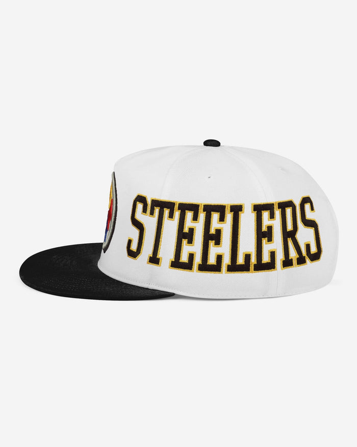Pittsburgh Steelers Strong Side Wrap Marquee RF Cap FOCO - FOCO.com