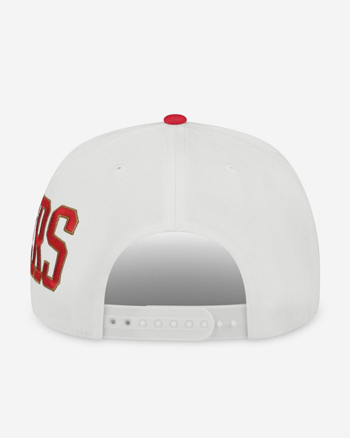San Francisco 49ers Strong Side Wrap Marquee RF Cap FOCO - FOCO.com
