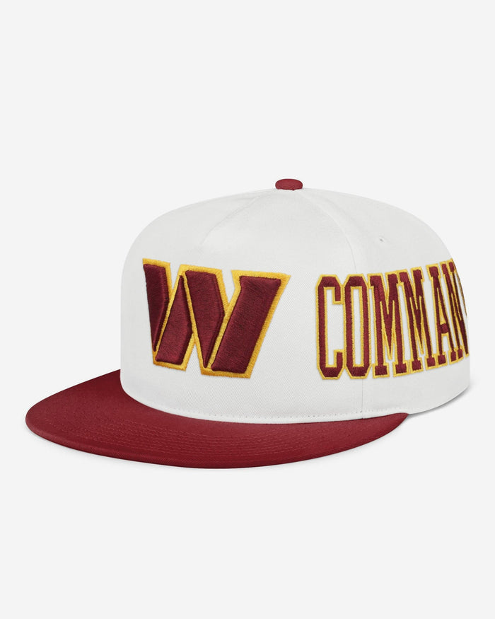 Washington Commanders Strong Side Wrap Marquee RF Cap FOCO - FOCO.com