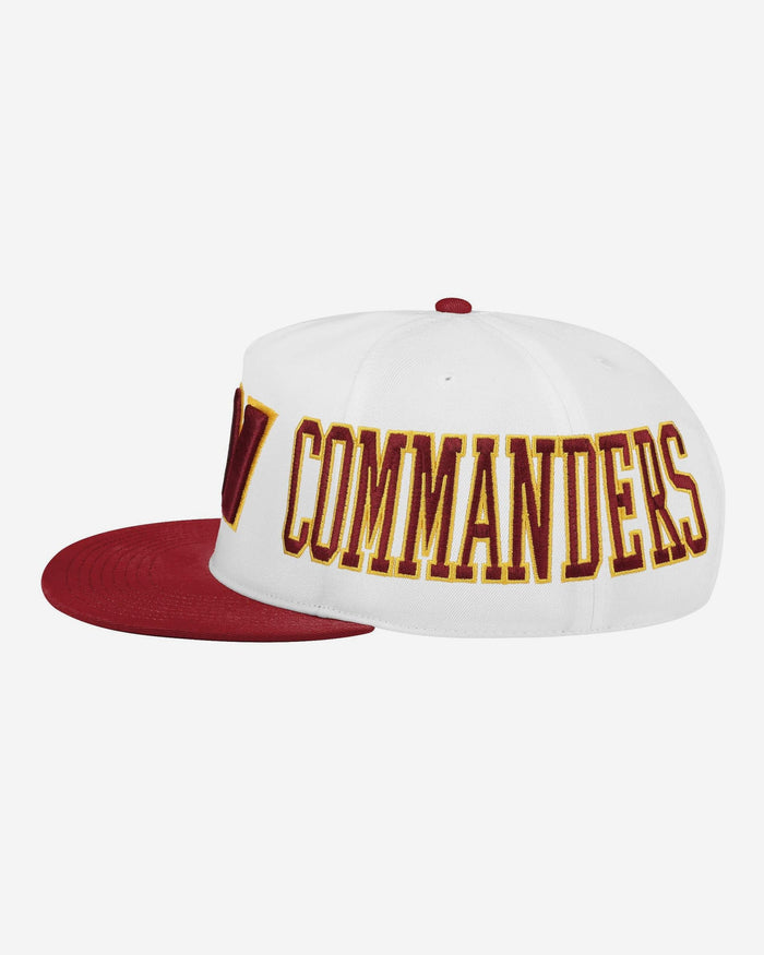 Washington Commanders Strong Side Wrap Marquee RF Cap FOCO - FOCO.com