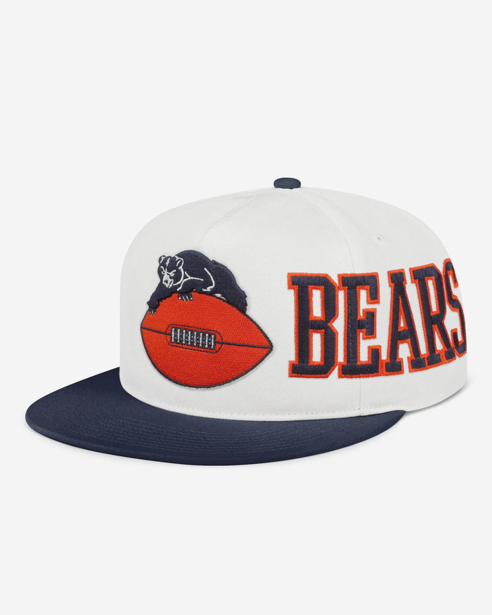 Chicago Bears Retro Strong Side Wrap Marquee RF Cap FOCO - FOCO.com
