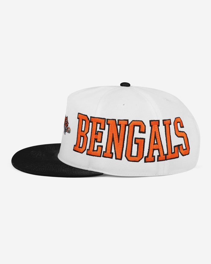 Cincinnati Bengals Retro Strong Side Wrap Primetime RF Cap FOCO - FOCO.com