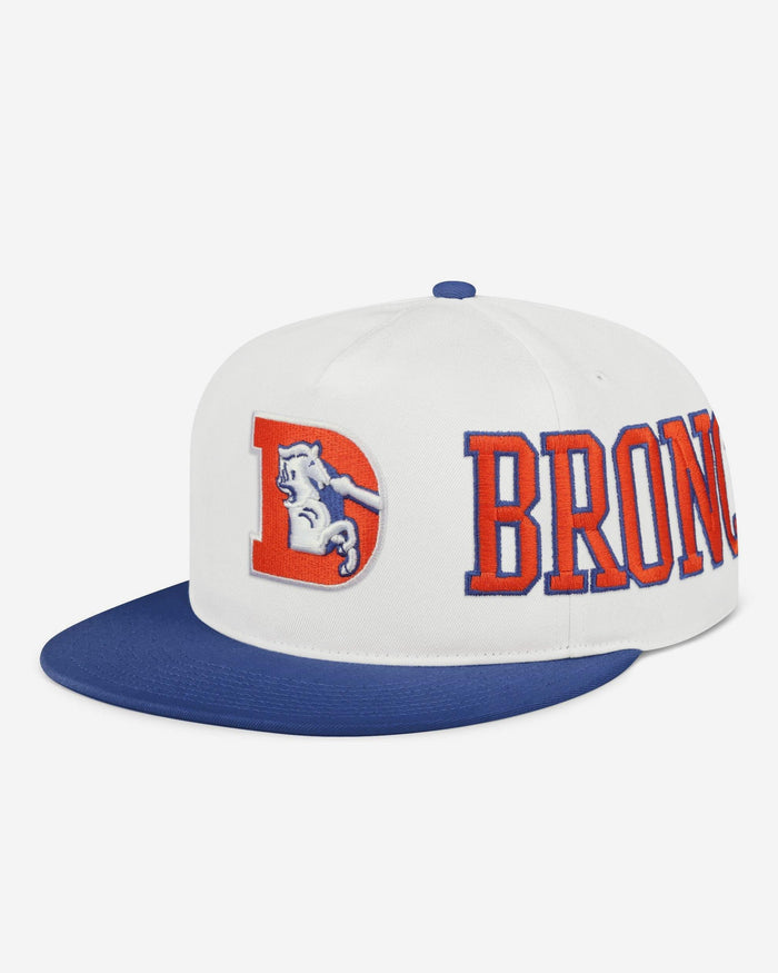 Denver Broncos Retro Strong Side Wrap Marquee RF Cap FOCO - FOCO.com