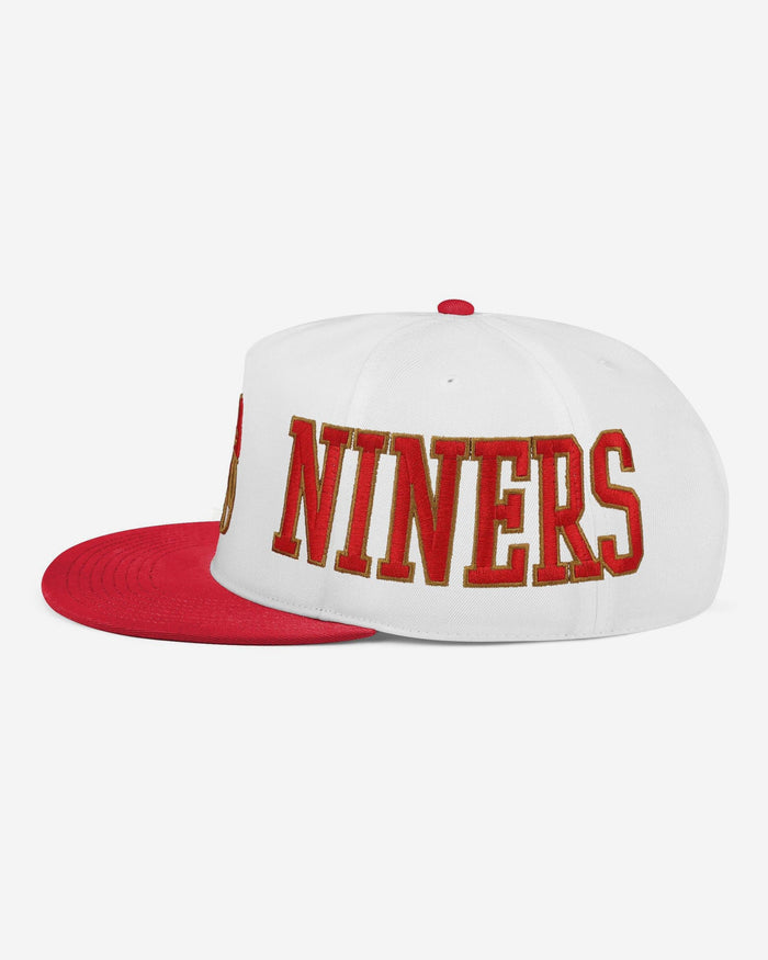 San Francisco 49ers Retro Strong Side Wrap Primetime RF Cap FOCO - FOCO.com