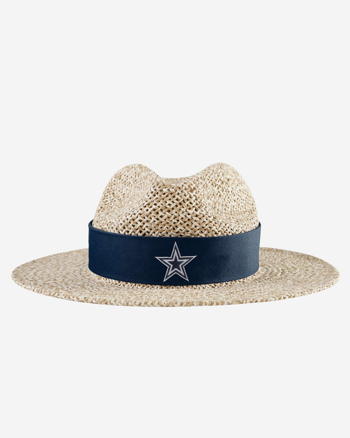 Dallas Cowboys Band Straw Hat FOCO - FOCO.com