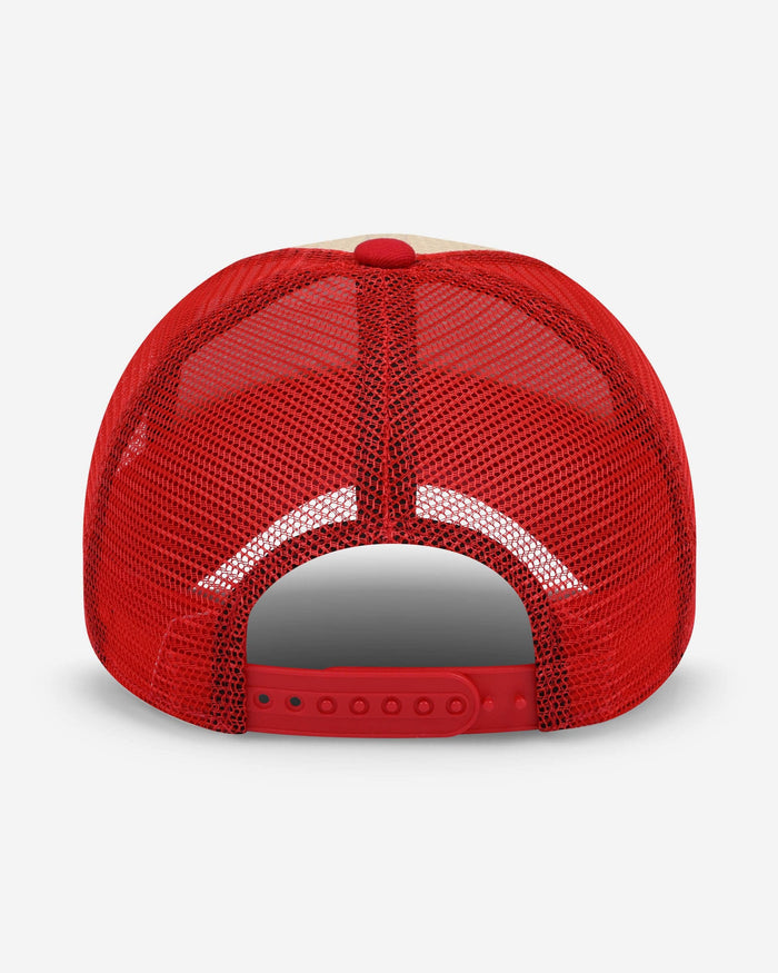 San Francisco 49ers Straw Trucker Cap FOCO - FOCO.com