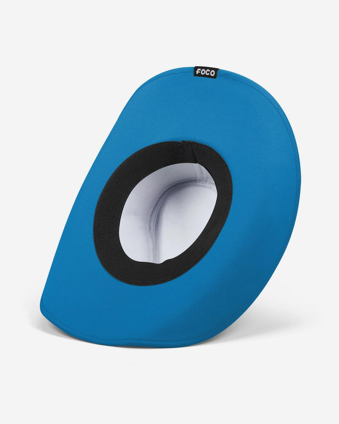 Detroit Lions Team Color Rhinestone Logo Cowboy Hat FOCO - FOCO.com