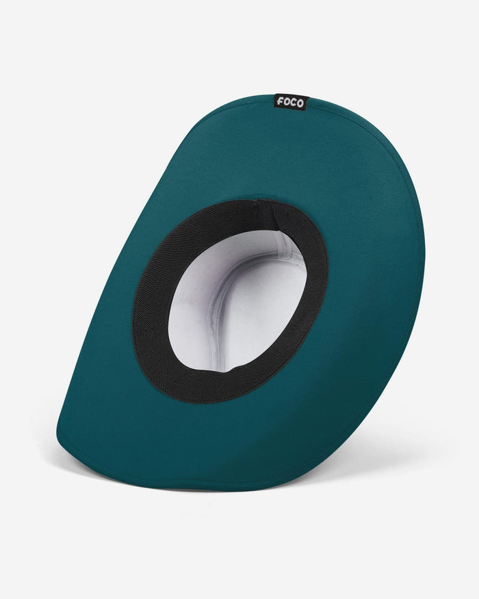 Philadelphia Eagles Team Color Rhinestone Logo Cowboy Hat FOCO - FOCO.com