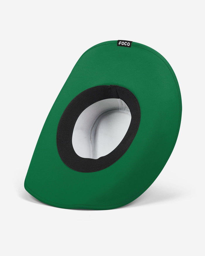 Philadelphia Eagles Kelly Green Team Color Rhinestone Logo Cowboy Hat FOCO - FOCO.com