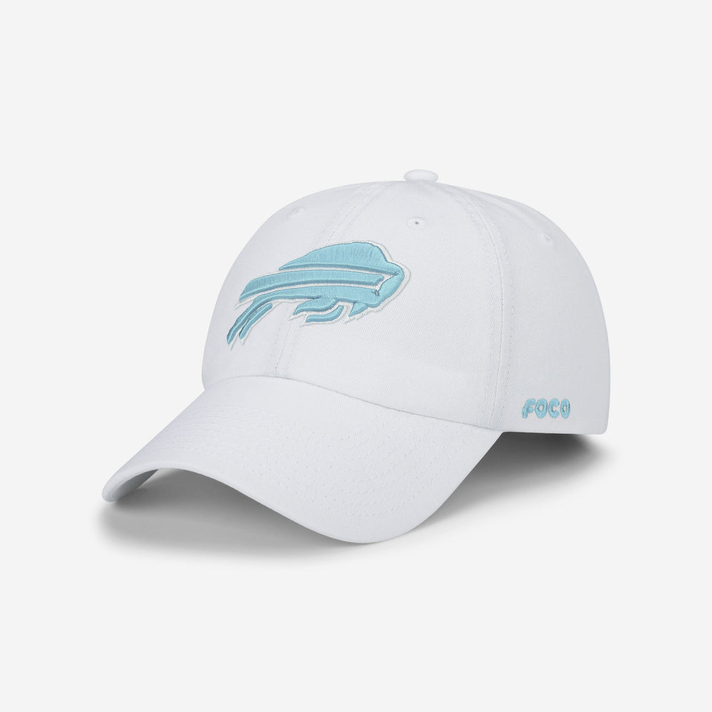 Buffalo Bills White Casual Cap FOCO - FOCO.com