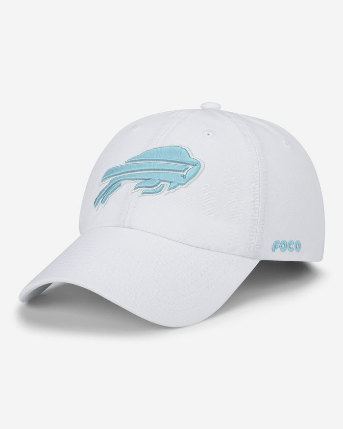 Buffalo Bills White Casual Cap FOCO - FOCO.com