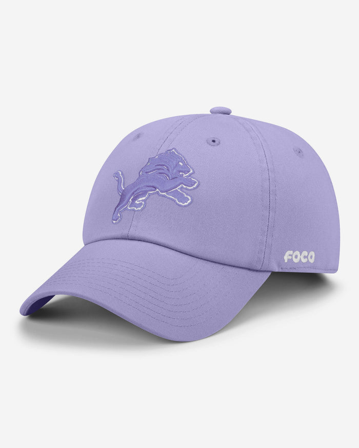 Detroit Lions Lavender Casual Cap FOCO - FOCO.com