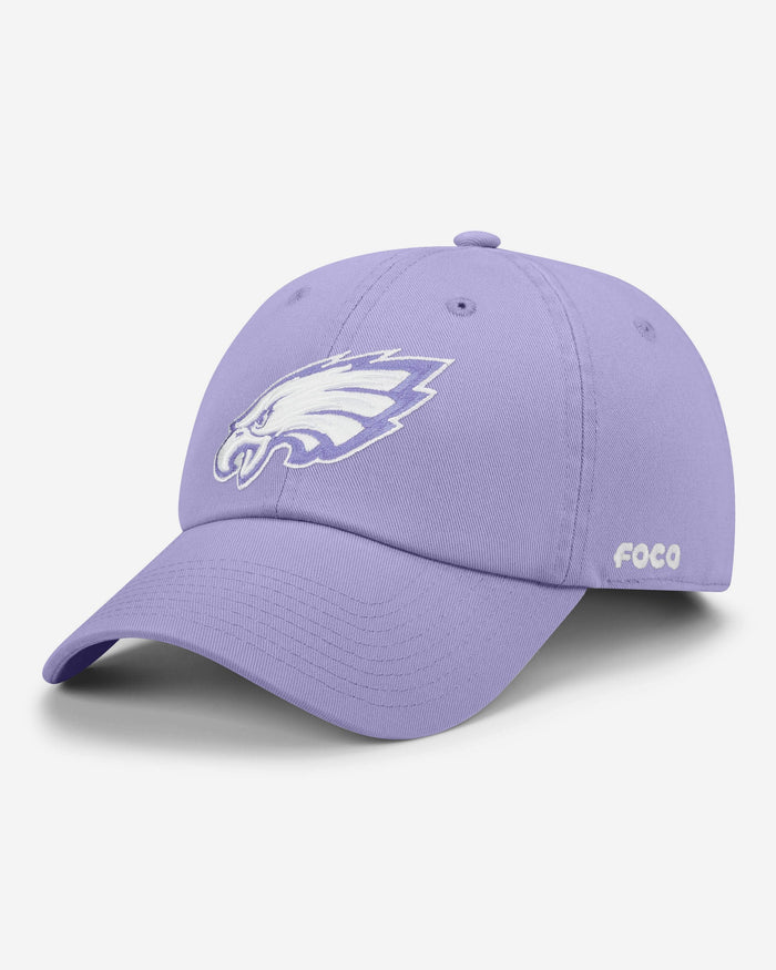 Philadelphia Eagles Lavender Casual Cap FOCO - FOCO.com