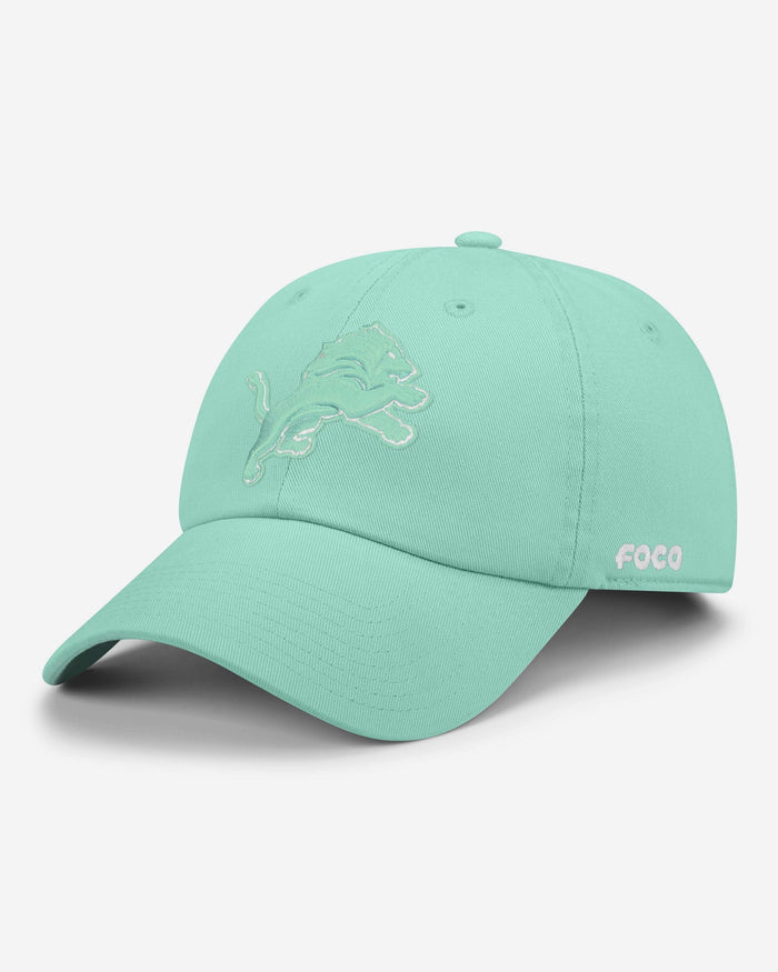 Detroit Lions Spearmint Casual Cap FOCO - FOCO.com