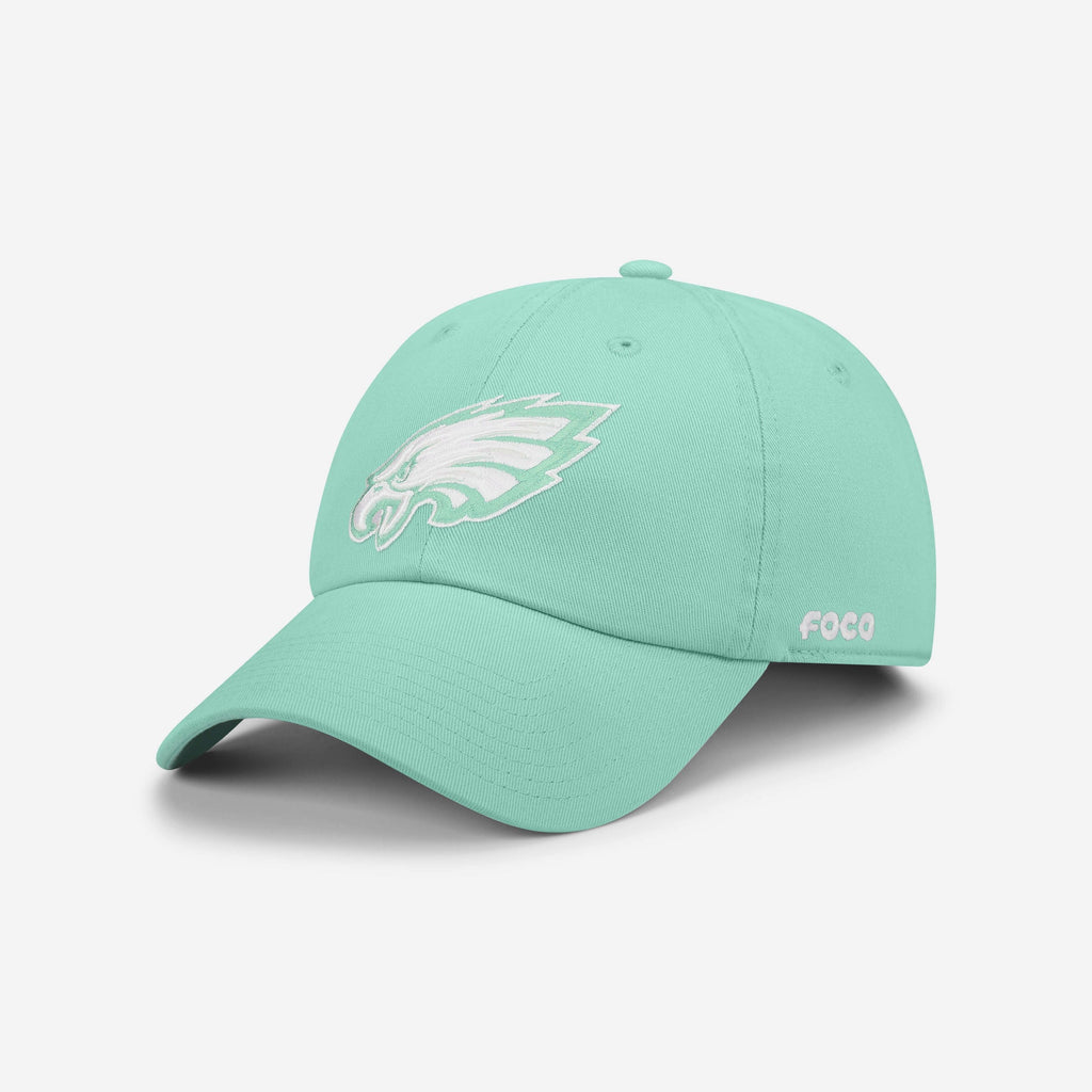 Philadelphia Eagles Spearmint Casual Cap FOCO - FOCO.com