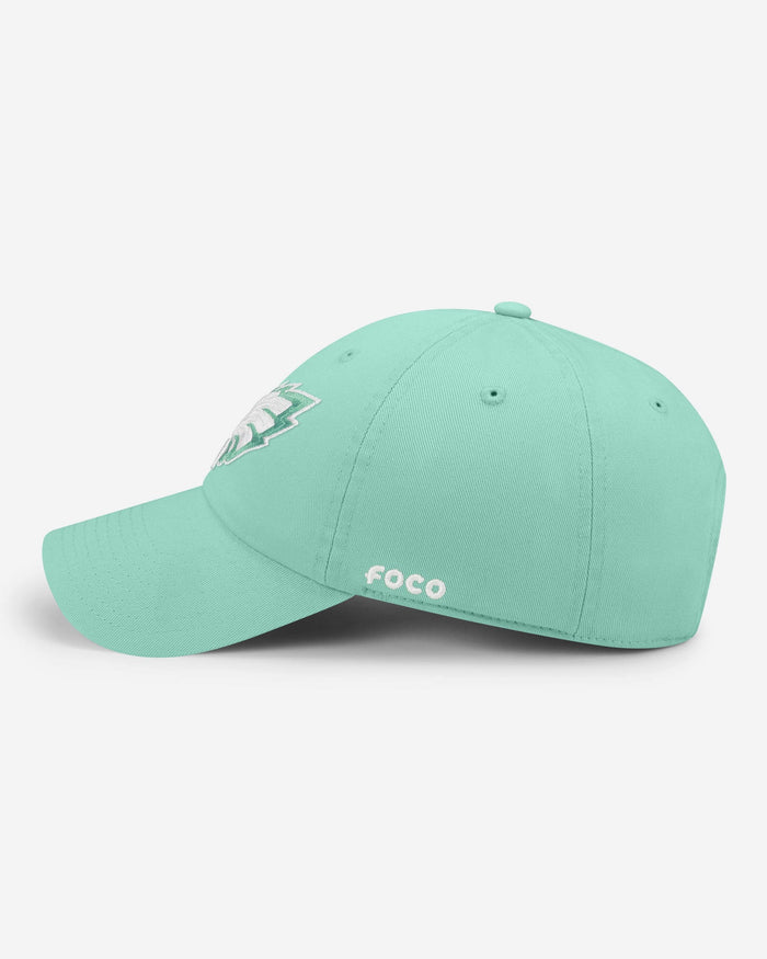 Philadelphia Eagles Spearmint Casual Cap FOCO - FOCO.com