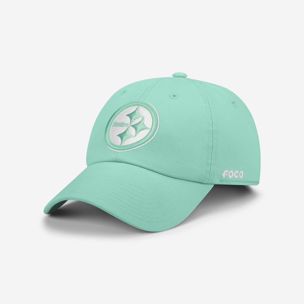 Pittsburgh Steelers Spearmint Casual Cap FOCO - FOCO.com