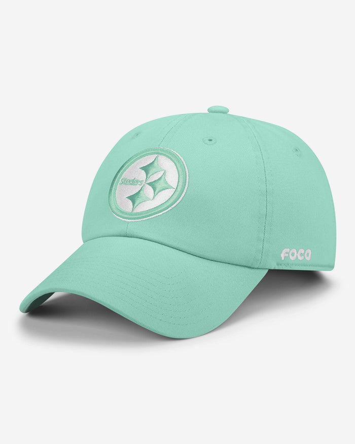 Pittsburgh Steelers Spearmint Casual Cap FOCO - FOCO.com