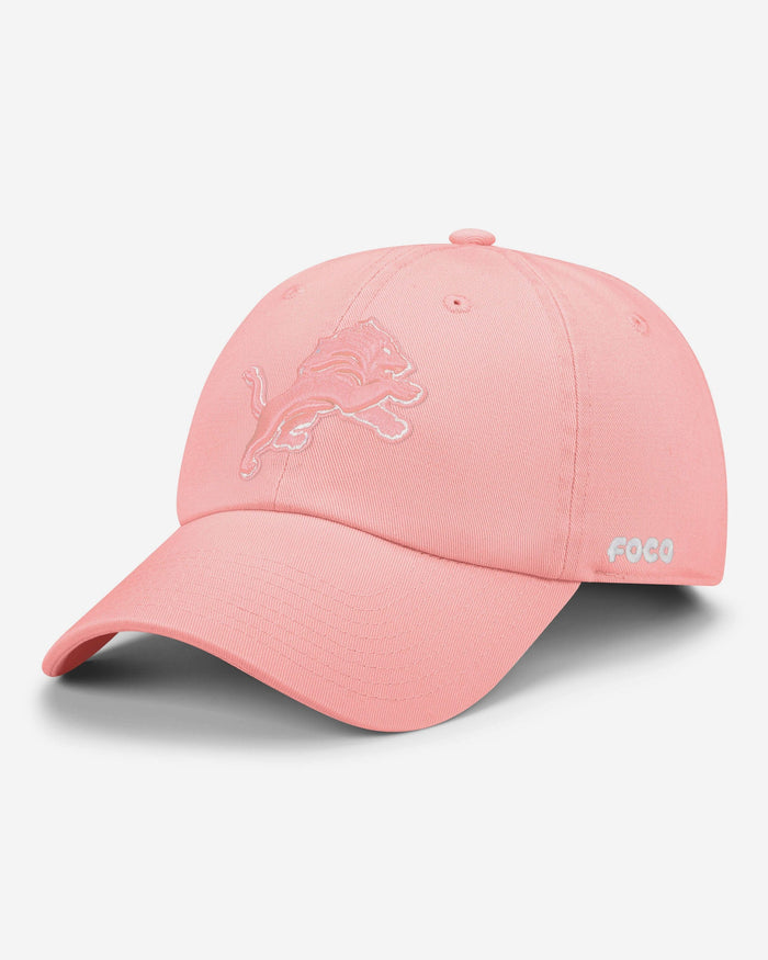 Detroit Lions Pink Casual Cap FOCO - FOCO.com