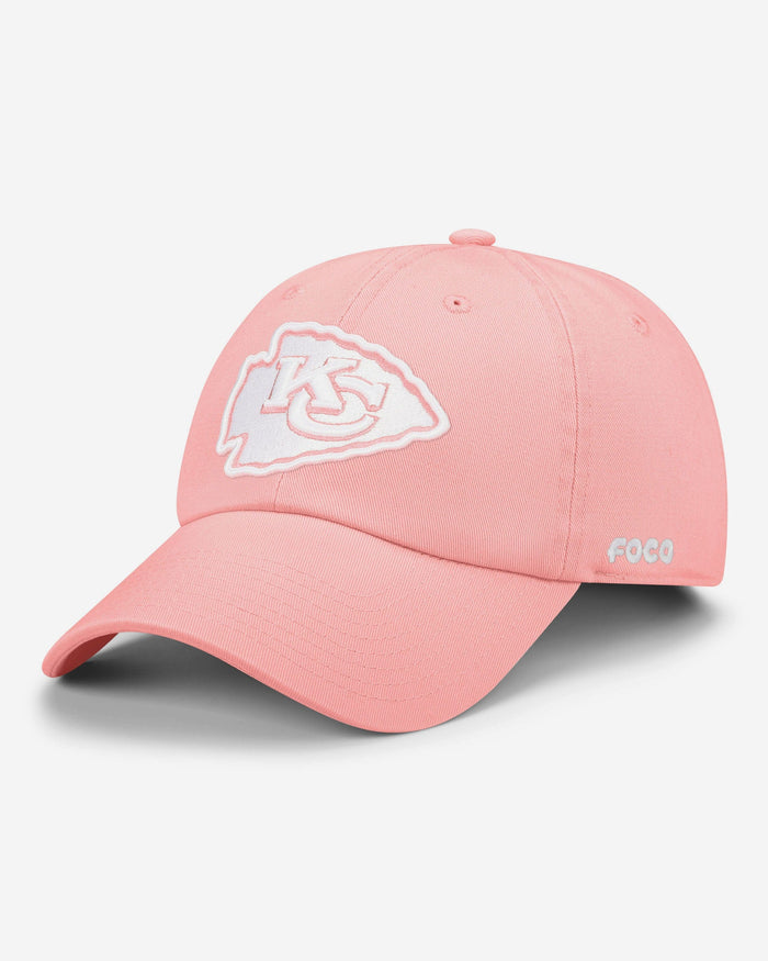 Kansas City Chiefs Pink Casual Cap FOCO - FOCO.com