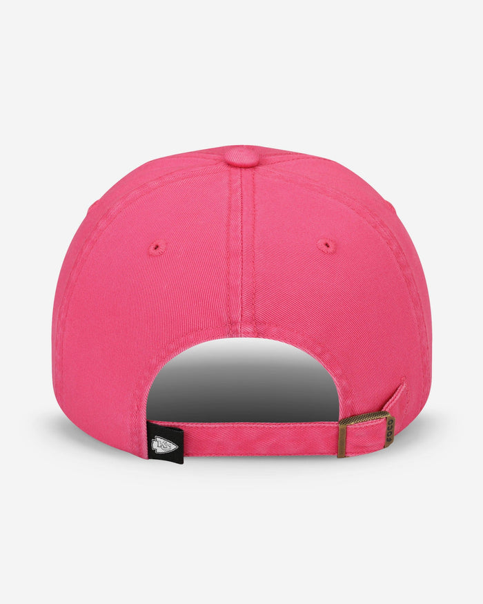 Kansas City Chiefs Magenta & White Casual Cap FOCO - FOCO.com