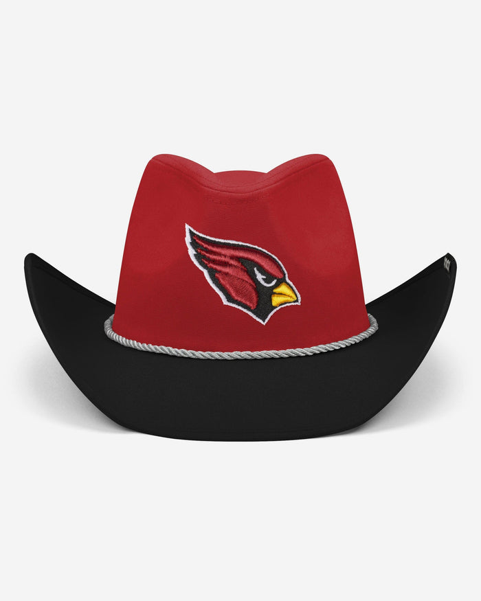 Arizona Cardinals Two Tone Cowboy Hat FOCO - FOCO.com