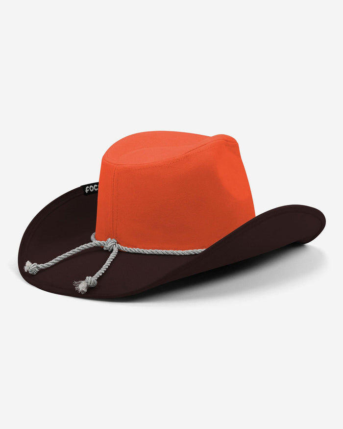 Cleveland Browns Two Tone Cowboy Hat FOCO - FOCO.com