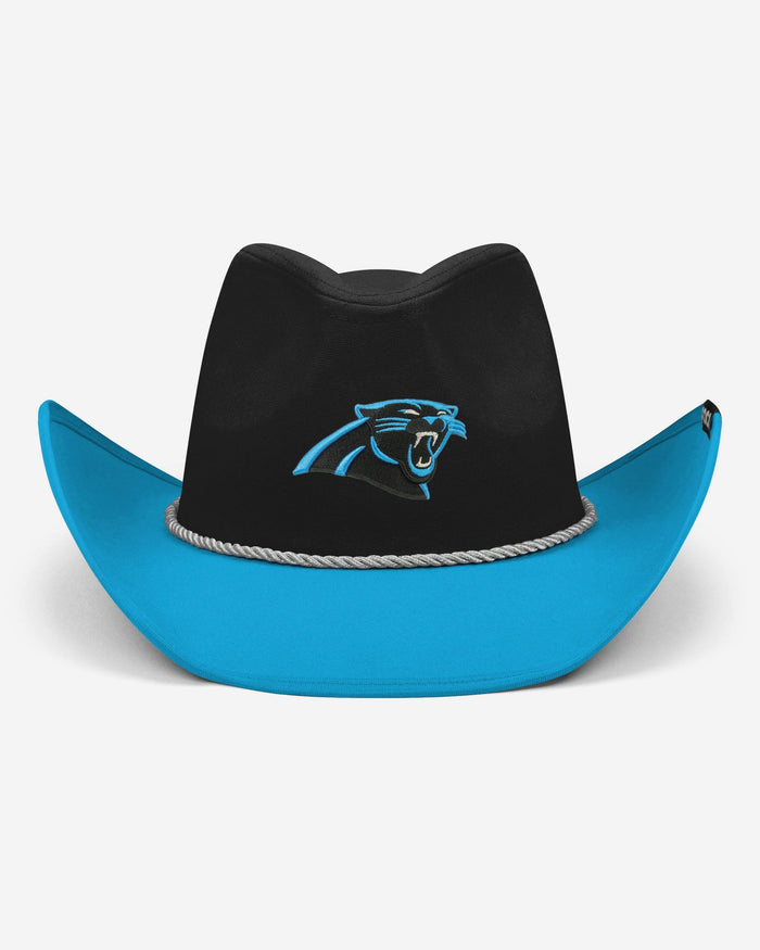 Carolina Panthers Two Tone Cowboy Hat FOCO - FOCO.com