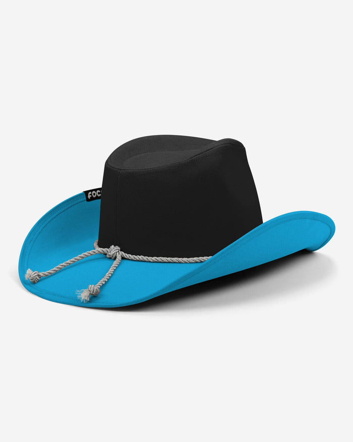 Carolina Panthers Two Tone Cowboy Hat FOCO - FOCO.com