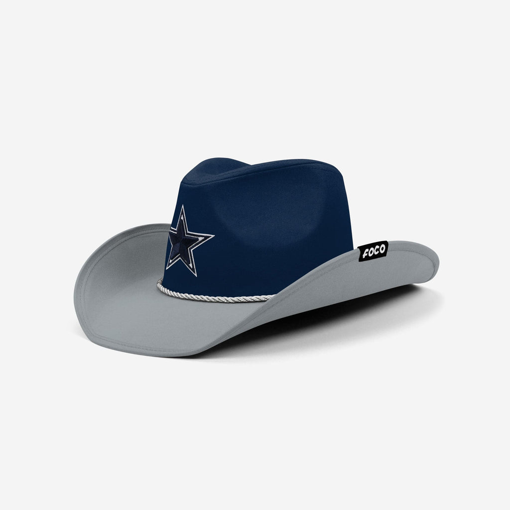 Dallas Cowboys Two Tone Cowboy Hat FOCO - FOCO.com