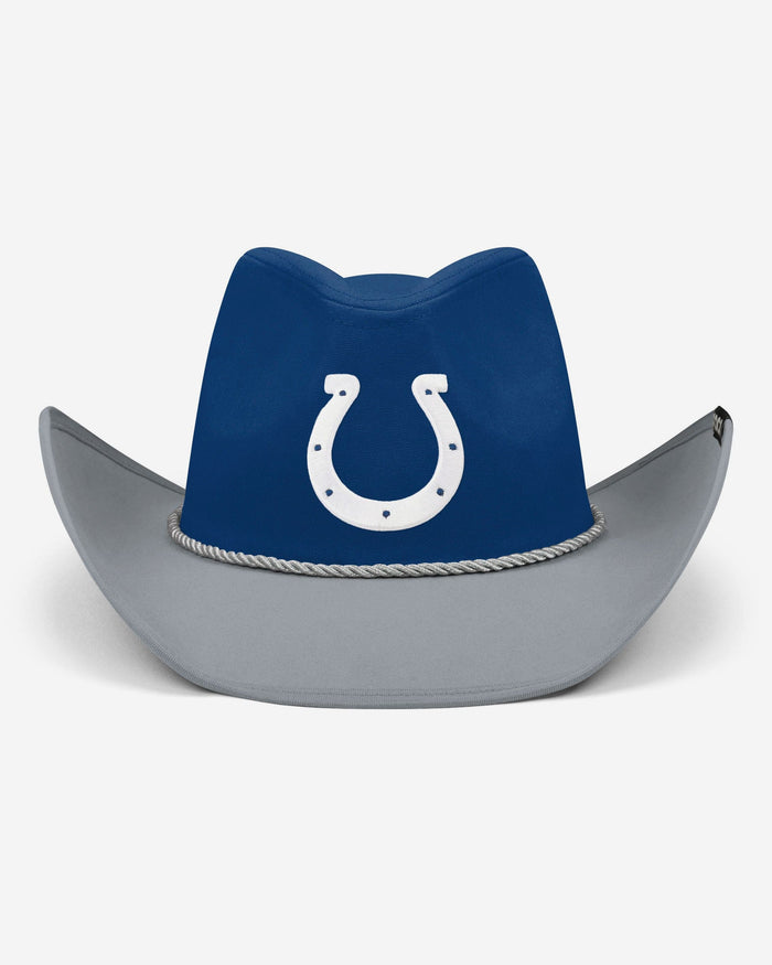 Indianapolis Colts Two Tone Cowboy Hat FOCO - FOCO.com