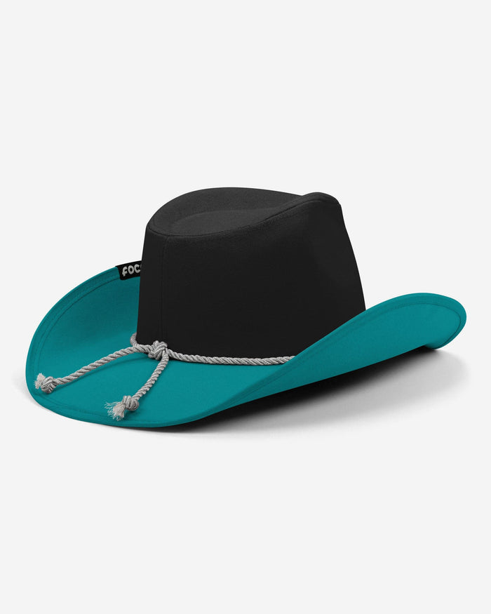 Jacksonville Jaguars Two Tone Cowboy Hat FOCO - FOCO.com