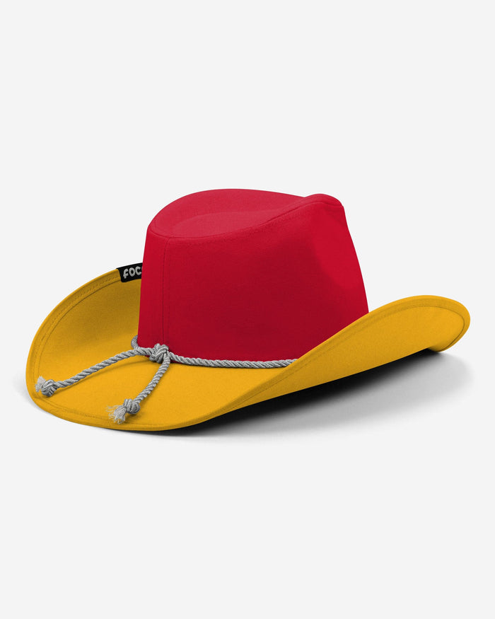 Kansas City Chiefs Two Tone Cowboy Hat FOCO - FOCO.com