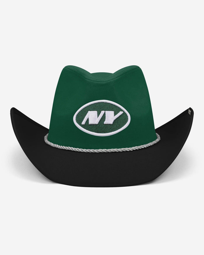 New York Jets Two Tone Cowboy Hat FOCO - FOCO.com