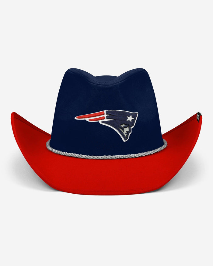 New England Patriots Two Tone Cowboy Hat FOCO - FOCO.com