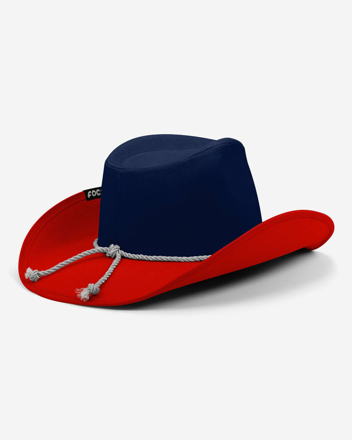 New England Patriots Two Tone Cowboy Hat FOCO - FOCO.com
