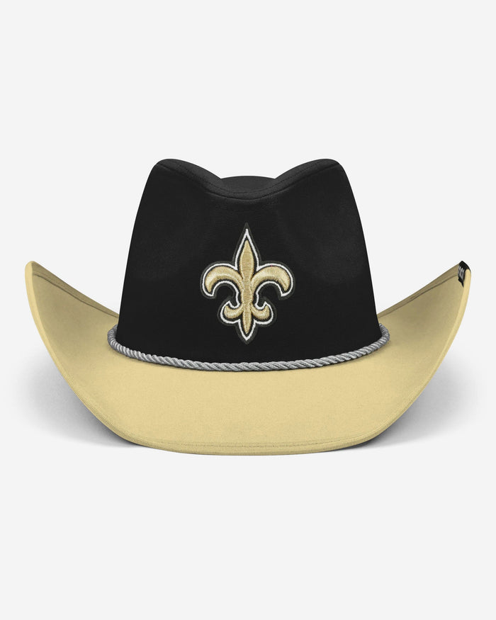 New Orleans Saints Two Tone Cowboy Hat FOCO - FOCO.com