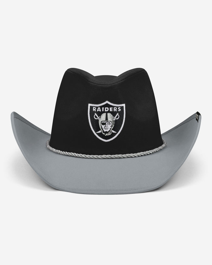 Las Vegas Raiders Two Tone Cowboy Hat FOCO - FOCO.com